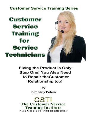 cover image of Customer Service Training for Service Technicians